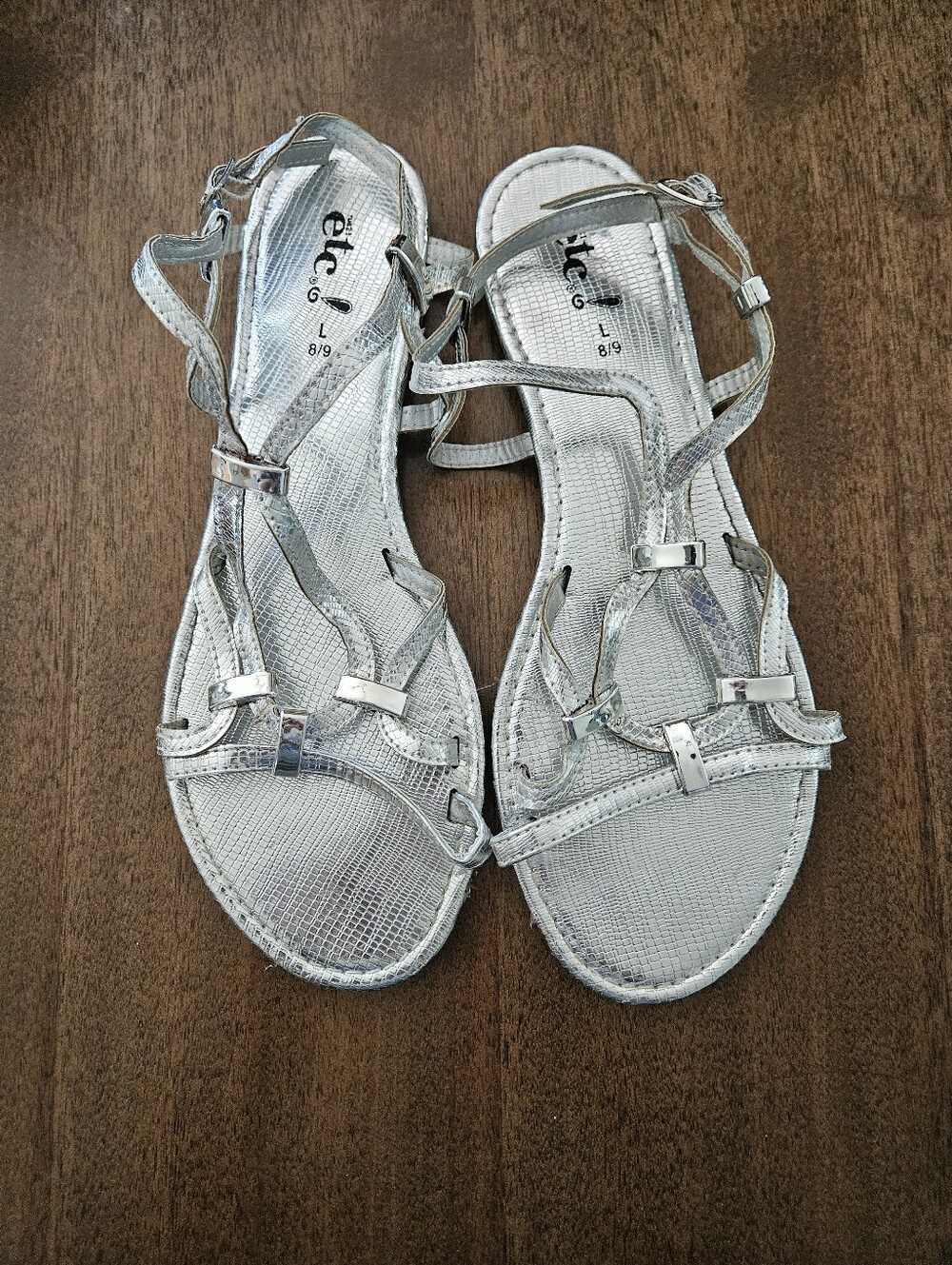 Rue21 Silver Sandals